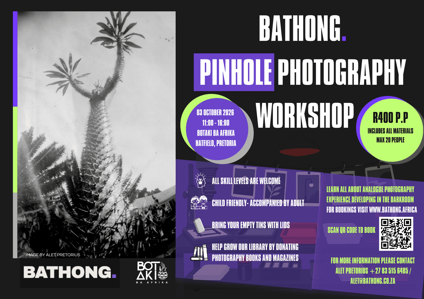 Invite for Pinhole Photography Workshop