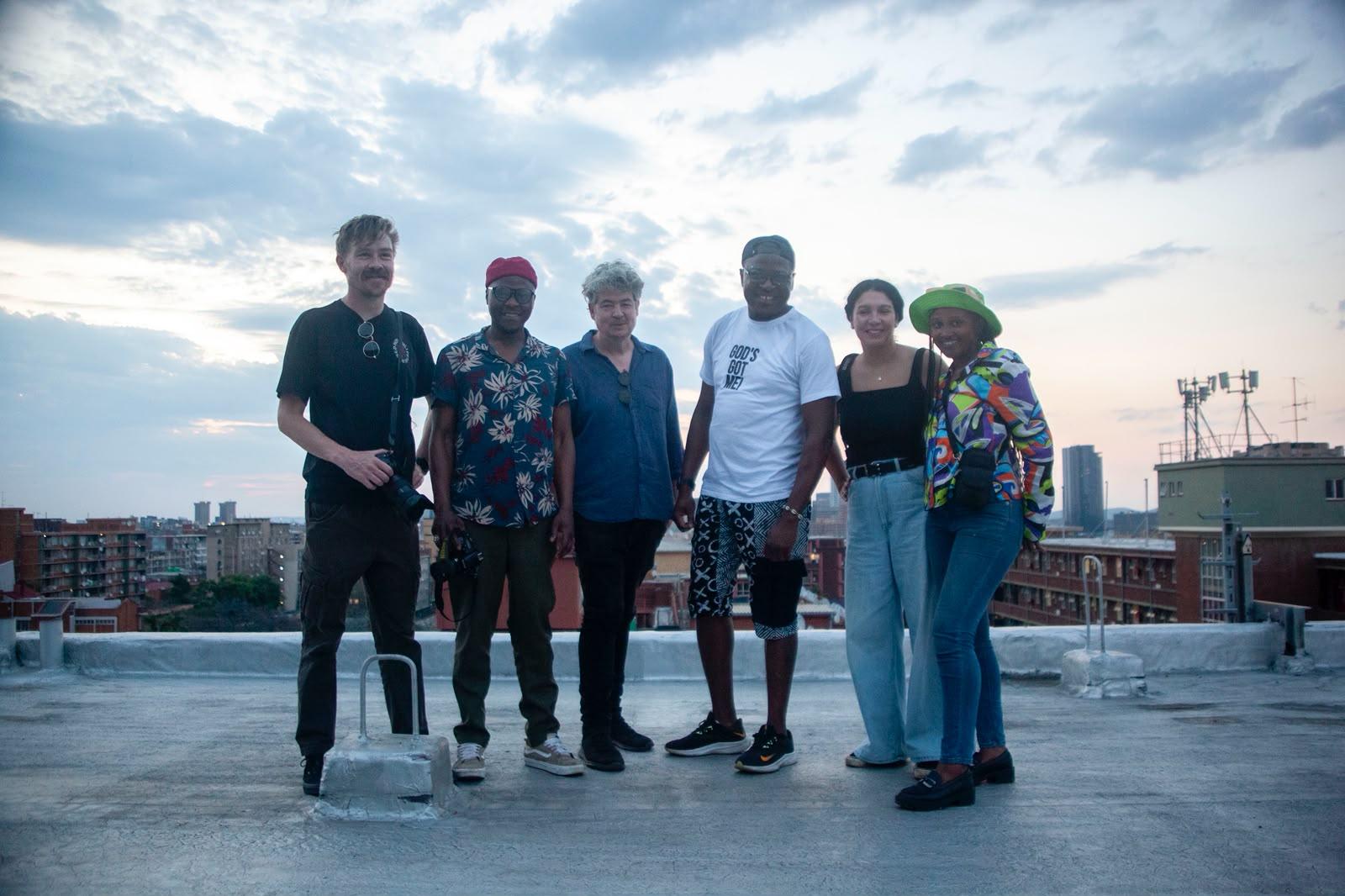 Alet Pretorius followed walk 002 from golden hour on Esselen Street to a rooftop over Sunnyside at dusk and back down to the braai stands after dark.